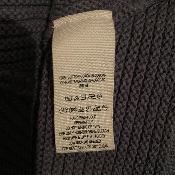 Free People La Brea V-Neck Sweater - Slate - Picture 5 of 5